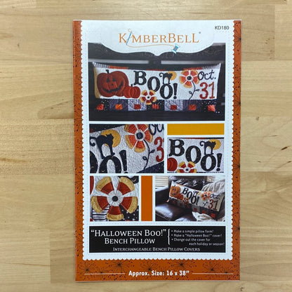 Kimberbell Halloween Boo Bench Pillow Pattern Only KD180