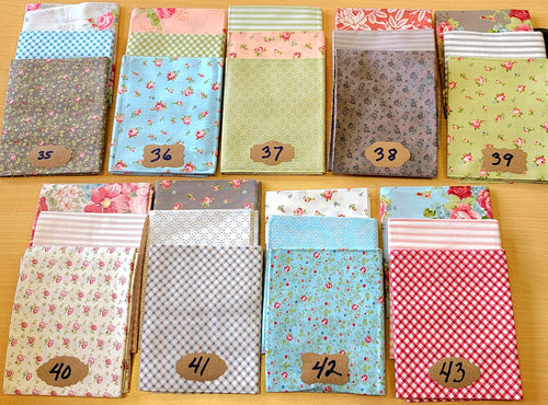 Needle Notebook 2 Fabric Kits Multiple Variants