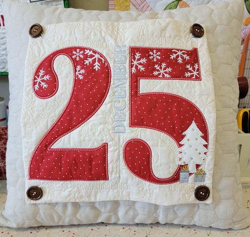 Kimberbell Save the Date Pillow- Christmas FREE SEW ALONG with Karen Bohl, November 20th, 10:30am-12:30pm