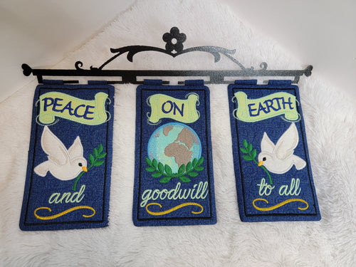 YOUTUBE Sew Along with Karen Bohl: Janine Babich Peace On Earth Table Top Display 2/12/25 12pm-3pm PST