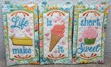 Load image into Gallery viewer, FREE Youtube Live- Janine Babich &quot;Life is Sweet&quot; Table Topper Project Sew Along with Jeanne. April 28th, 10:30am-1:30pm PST