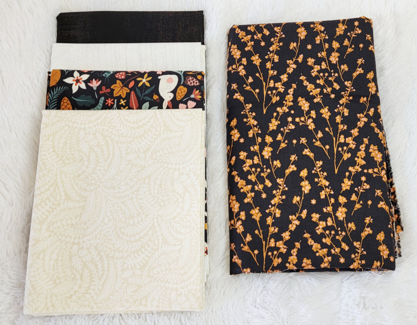 Vile Toadstools by Crabapple Hill Studio Fabric Kit with Optional BINDING OPTIONS - USE DROP DOWN TO MAKE SELECTION