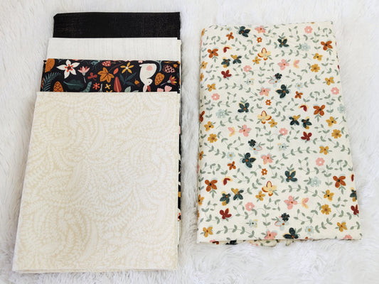 Vile Toadstools by Crabapple Hill Studio Fabric Kit with Optional BINDING OPTIONS - USE DROP DOWN TO MAKE SELECTION