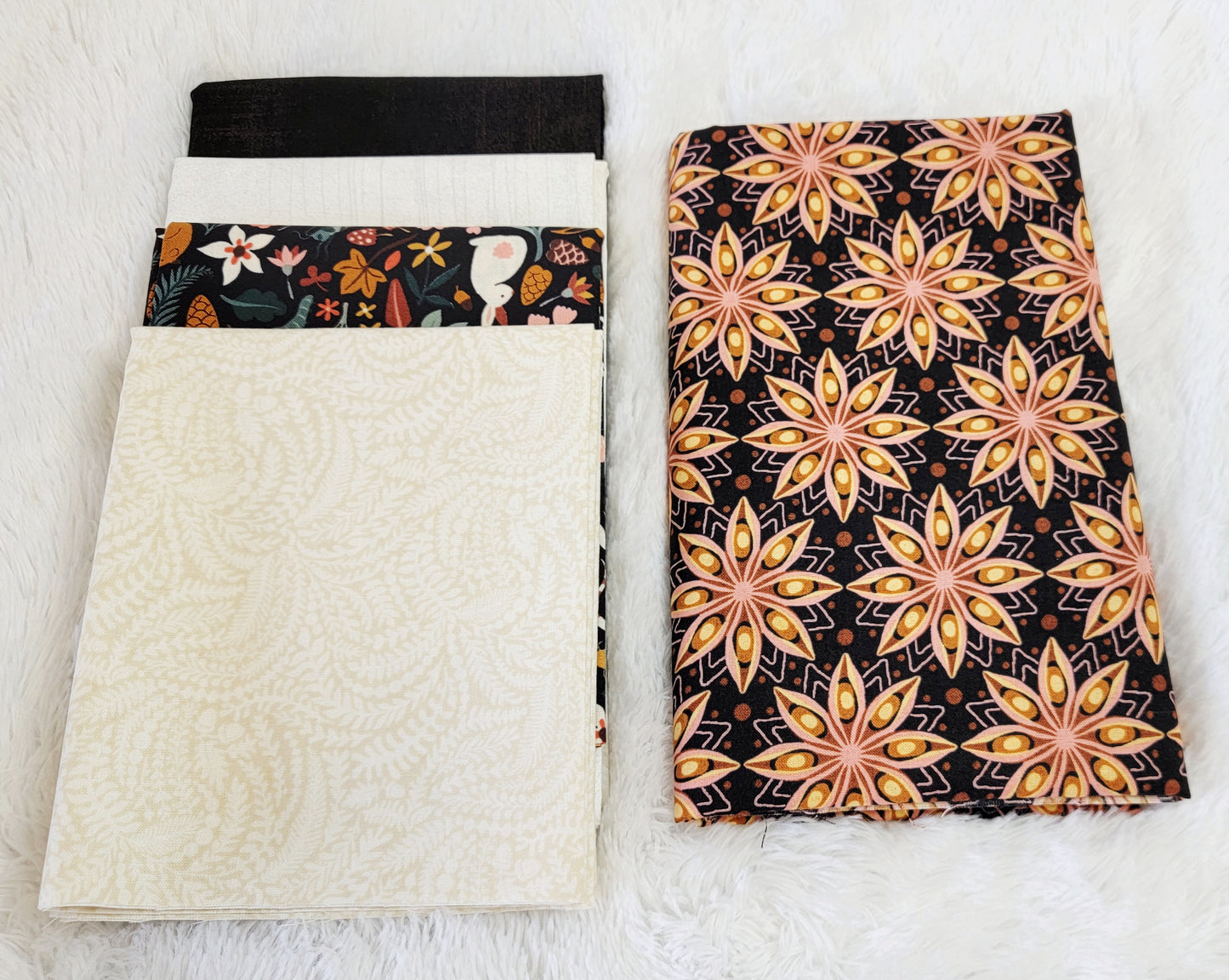 Vile Toadstools by Crabapple Hill Studio Fabric Kit with Optional BINDING OPTIONS - USE DROP DOWN TO MAKE SELECTION