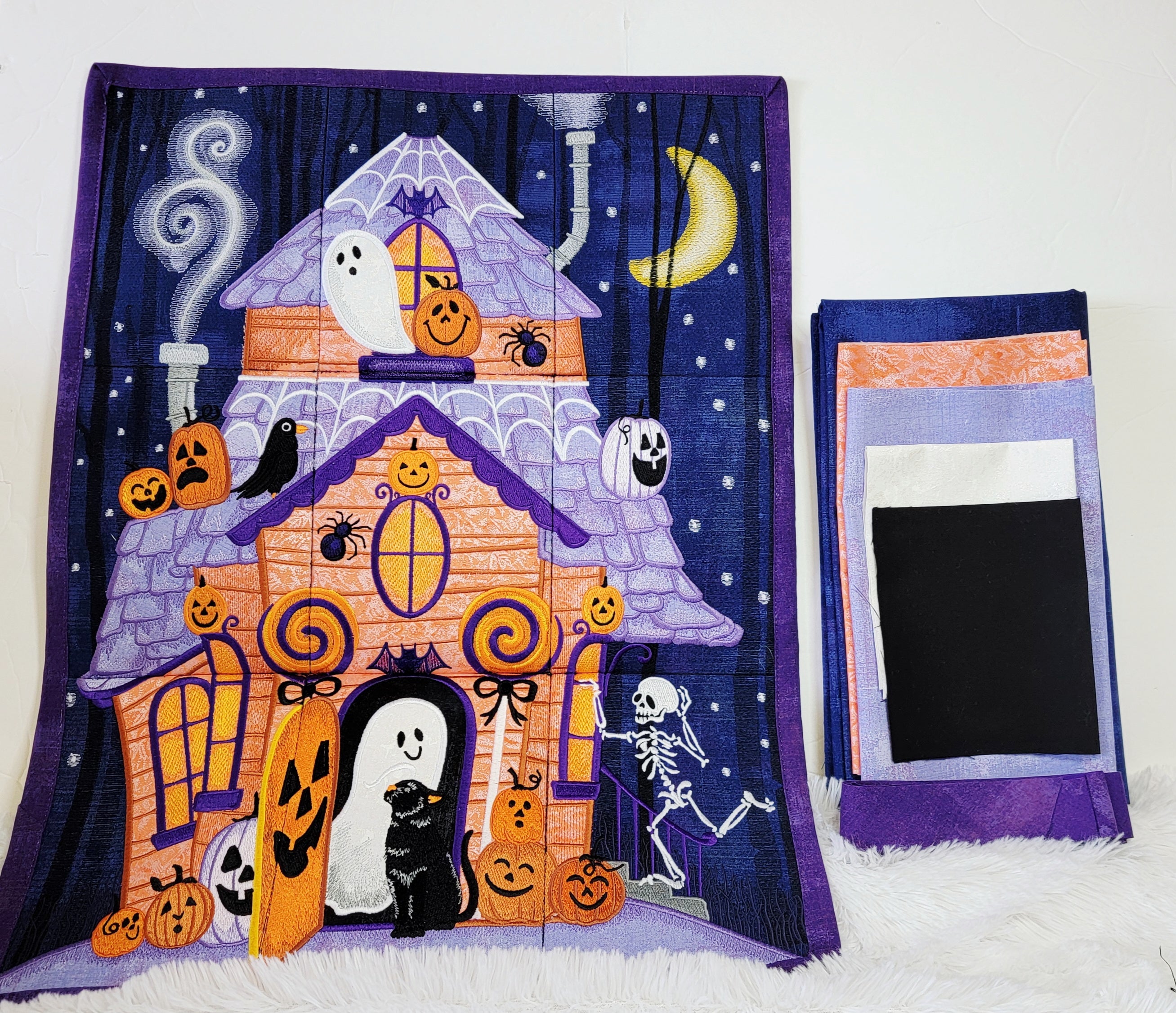 A1's Curated Fabric Kit for OESD's Boo Manor Tiling Scene - KITS READY ...