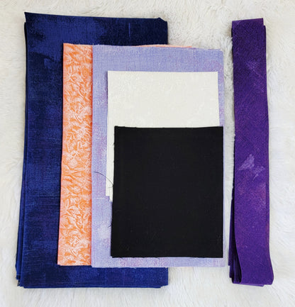 A1's Curated Fabric Kit for OESD's Boo Manor Tiling Scene - KITS READY