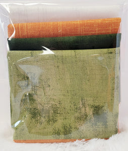 Fabric Kit for OESD Freestanding Quilt Block Pumpkins with OPTIONAL THREAD - USE DROP DOWN WINDOW TO MAKE YOUR SELECTION
