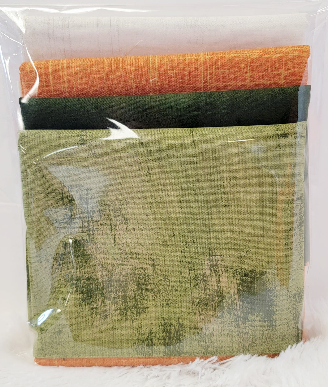 Fabric Kit for OESD Freestanding Quilt Block Pumpkins with OPTIONAL THREAD - USE DROP DOWN WINDOW TO MAKE YOUR SELECTION