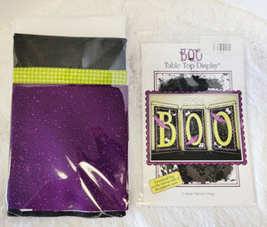 Fabric Kit and/or DESIGN and/or THREAD KIT for Janine Babich Boo Table Top Display - USE DROP DOWN TO MAKE YOUR SELECTION