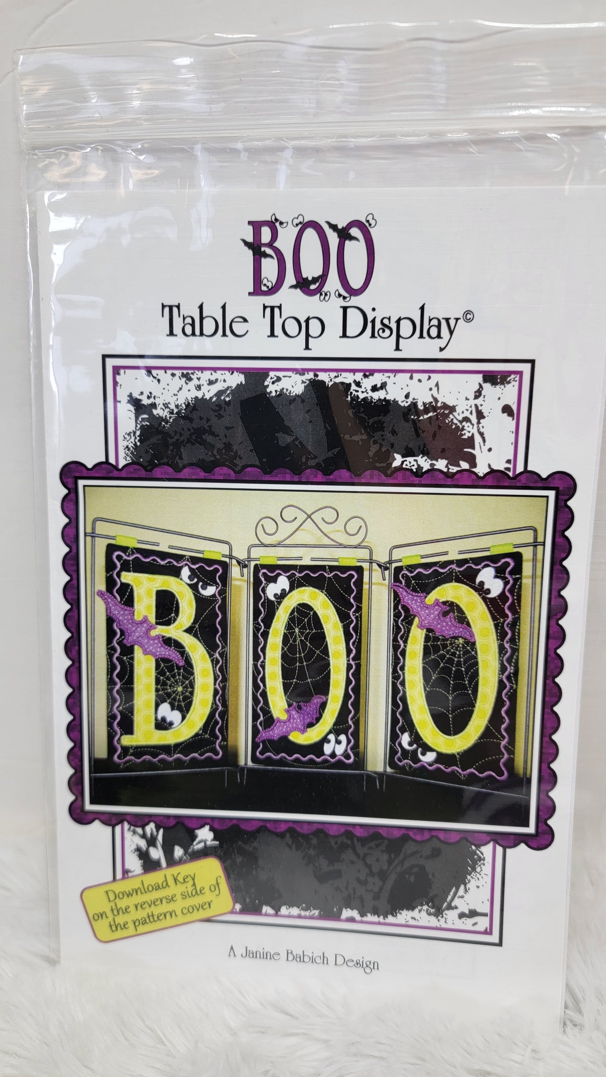Fabric Kit and/or DESIGN and/or THREAD KIT for Janine Babich Boo Table ...