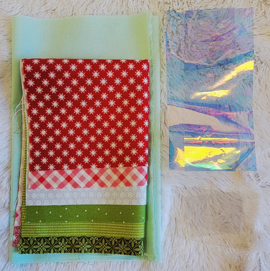 A1's Special Curated Kimberbell Comfort and Joy FABRIC KIT - For if you want to make more of the Projects FROM THE EVENT