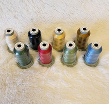 Load image into Gallery viewer, Kimberbell Just Add Butter Event Brown Box Special Thread Set (Full Thread Kit OR A La Carte Colors, use drop down menu to make your selection)