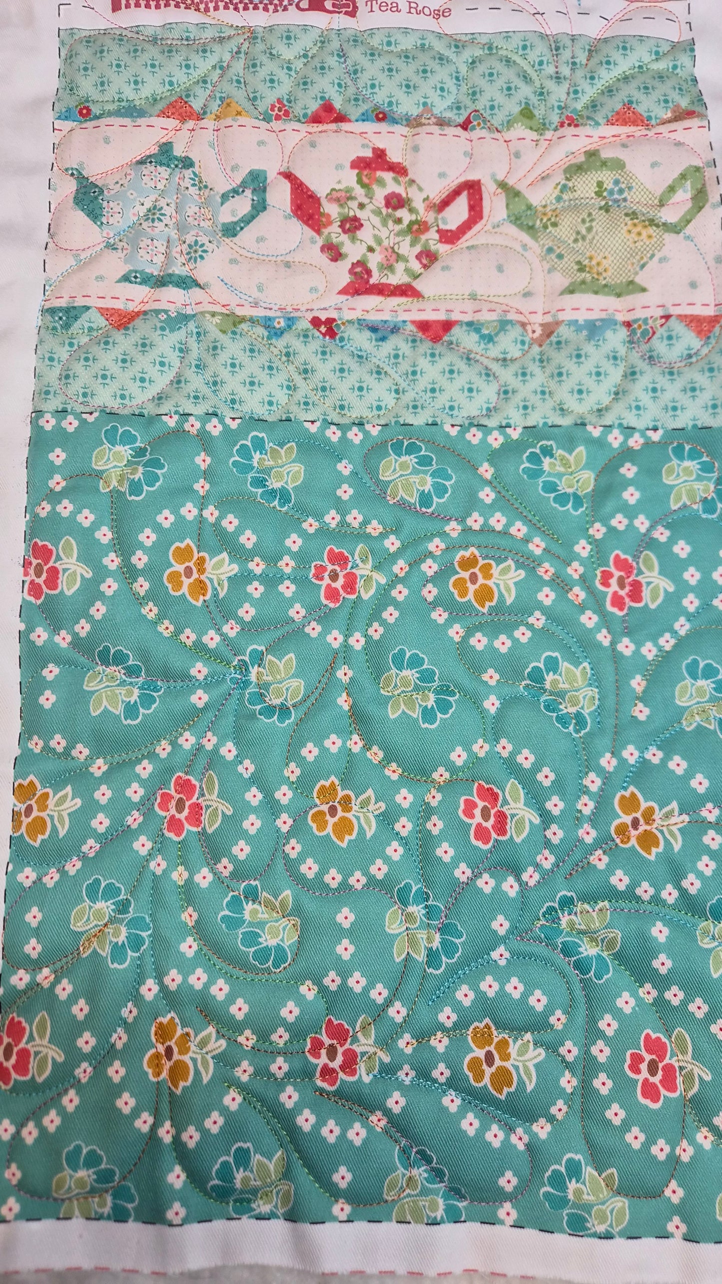 Custom quilting on your Stellaire, Luminaire and Aveneer (and corresponding Babylock machines)  with a combination of built in embroidery quilting designs 2/21/26 Using Zippy Bags Panel