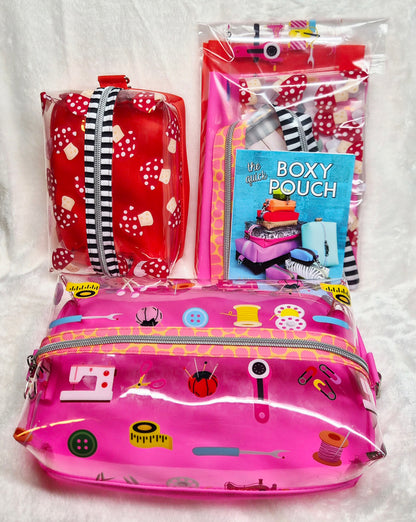 Prerecorded Class: The Quick Boxy Pouch by Sassafras Lane with Michelle
