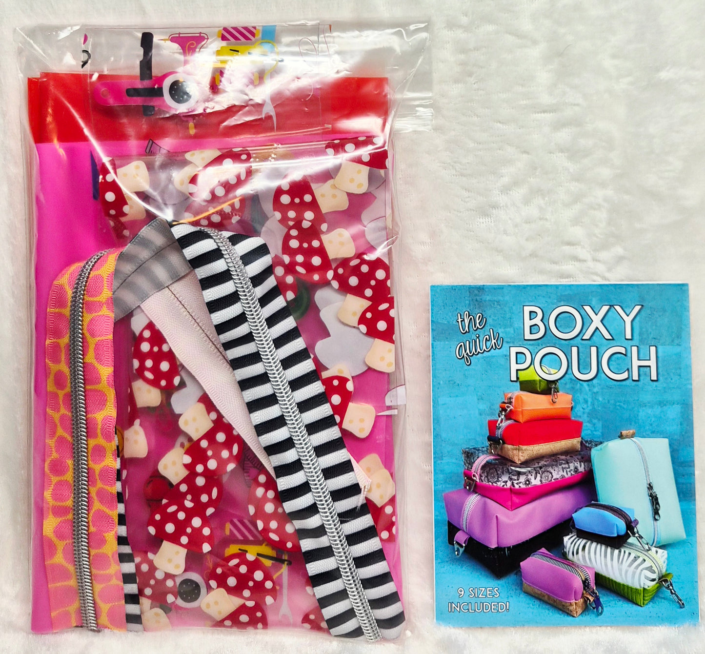 A1's Curated Boxy Pouch Vinyl KIT to make (2) Boxy Pouches USE THE DROP DOWN TO MAKE YOUR SELECTION