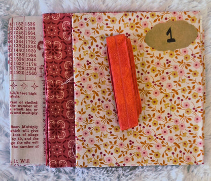 Needle Notebook 1 Fabric Kits Multiple Variants featuring Moda Cannon Beach, Sweetheart Street, Riley Blake Farmer's Girl - USE THE DROPDOWN TO MAKE YOUR SELECTION AND TO SEE A CLOSE UP OF YOUR OPTIONS