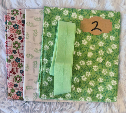 Needle Notebook 1 Fabric Kits Multiple Variants featuring Moda Cannon Beach, Sweetheart Street, Riley Blake Farmer's Girl - USE THE DROPDOWN TO MAKE YOUR SELECTION AND TO SEE A CLOSE UP OF YOUR OPTIONS