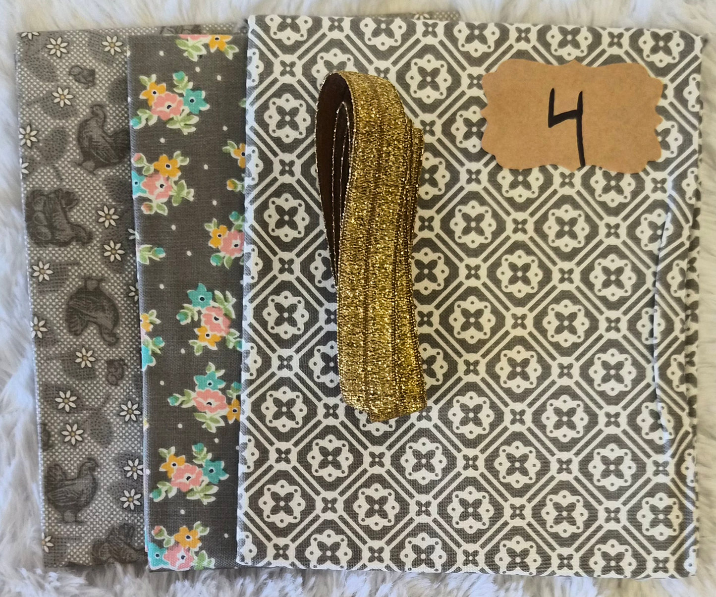 Needle Notebook 1 Fabric Kits Multiple Variants featuring Moda Cannon Beach, Sweetheart Street, Riley Blake Farmer's Girl - USE THE DROPDOWN TO MAKE YOUR SELECTION AND TO SEE A CLOSE UP OF YOUR OPTIONS