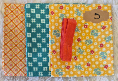 Needle Notebook 1 Fabric Kits Multiple Variants featuring Moda Cannon Beach, Sweetheart Street, Riley Blake Farmer's Girl - USE THE DROPDOWN TO MAKE YOUR SELECTION AND TO SEE A CLOSE UP OF YOUR OPTIONS