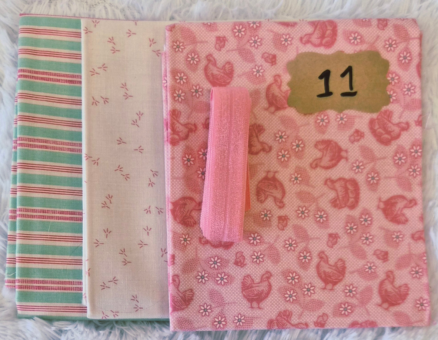 Needle Notebook 1 Fabric Kits Multiple Variants featuring Moda Cannon Beach, Sweetheart Street, Riley Blake Farmer's Girl - USE THE DROPDOWN TO MAKE YOUR SELECTION AND TO SEE A CLOSE UP OF YOUR OPTIONS