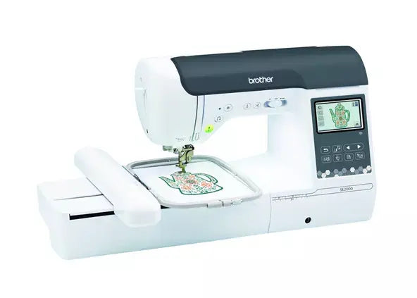 Brother SE2000 WLAN Combo Machine, 241 Stitches, 193 built-in designs, 5 x 7 Hoop