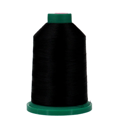 Isacord 0020 - Large King 5000m Spool Isacord Thread-Black