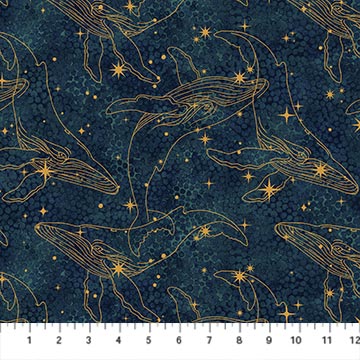 PREORDER Northcott Moonbeam-Shimmer Fabric Collection Sold by the Yard DUE OUT FEBRUARY 2027