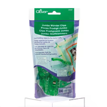 Jumbo Wonder Clips 24pc #3157
