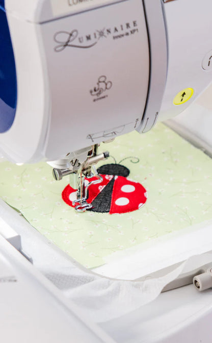 Kimberbell Mystery Wallflower Quilt: Cute as a Bug Embroidery Design FREE