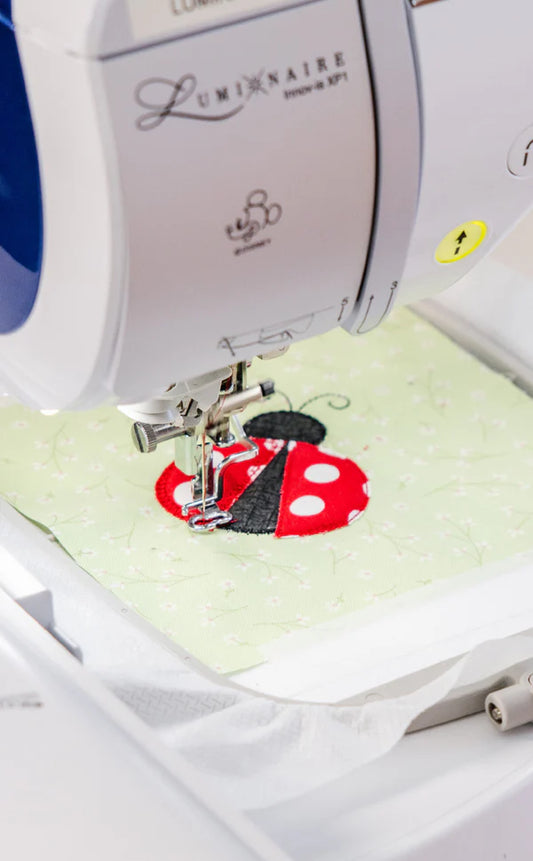 Kimberbell Mystery Wallflower Quilt: Cute as a Bug Embroidery Design FREE