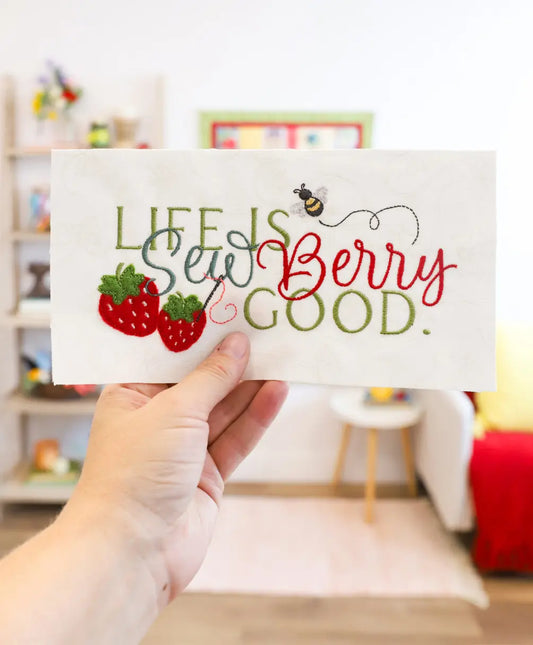 Kimberbell Digital Dealer Exclusive Life is Sew Berry Good Mystery Quilt Fabric Kit for 2027  READY TO SHIP BEGINNING OF NOVEMBER. USE THE DROP DOWN TO MAKE YOUR SELECTION