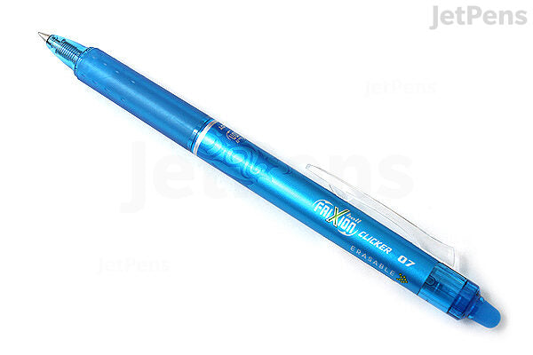 Frixion Clicker Pen Purple or Turquoise Fine Point 0.7mm Marking Pen