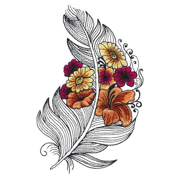 OESD Free Spirit Feathers 51220CD