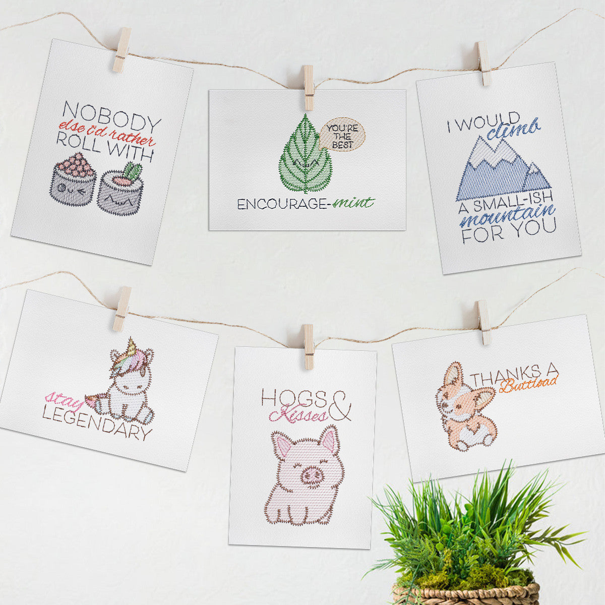 OESD/Scissortail Stitches Cheeky Cards 51246