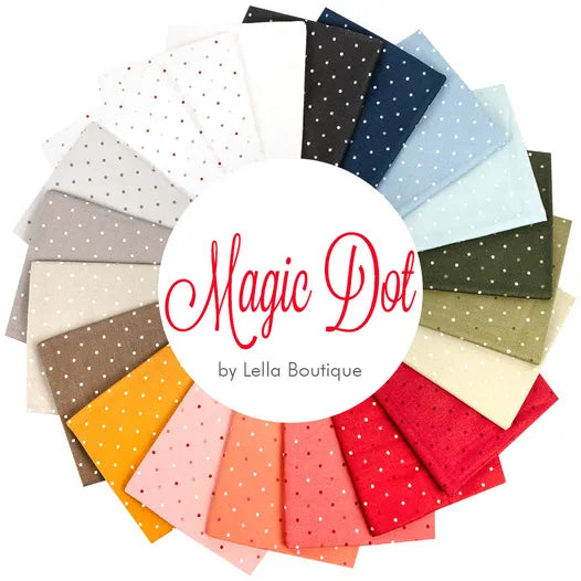 Moda Magic Dot Fabric Collection  SOLD BY THE QUARTER YARD