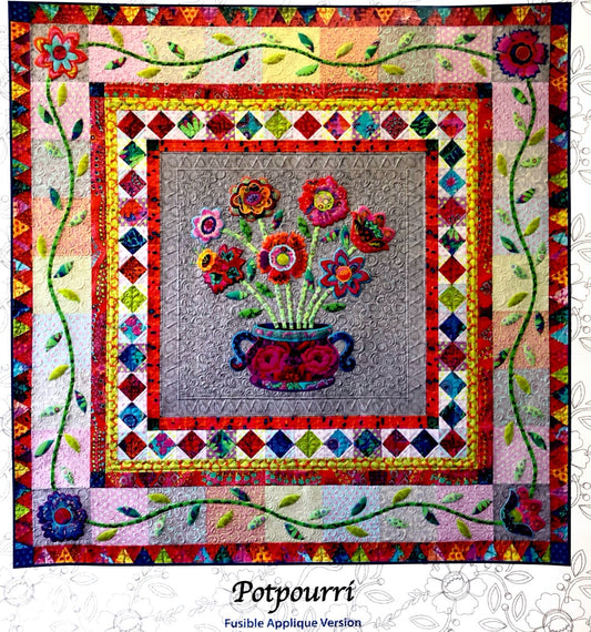 Happnstance Potpourri Fusible Applique Pattern