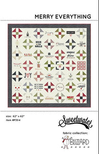 Merry Everything G SW P304 Sweetwater For The Blizzard Fabric Collection PATTERN