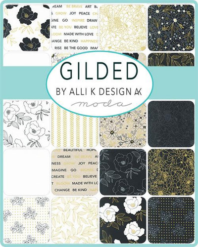 Moda Alli K Design Gilded Mochi Multiple designs by the yard