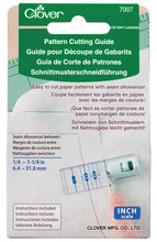 Load image into Gallery viewer, Clover Pattern Cutting Guide with Seam Allowance 7007