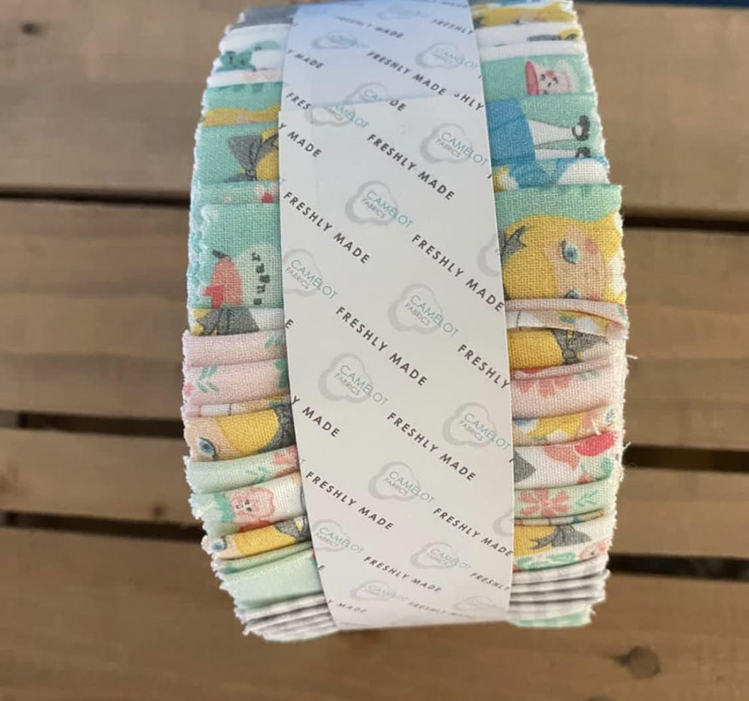 Camelot Fabric Alice 2 Jelly Roll Strips 85020205STR