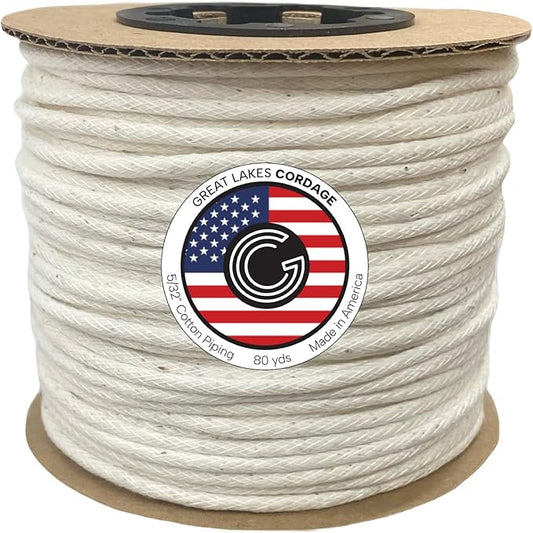 Amazon Affiliate LINK IN DESCRIPTION : 5/32" Cotton Piping Cord, Size 0 (80 yds)