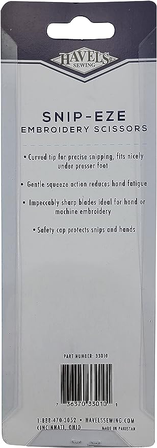 Havel's Snip-Eze Embroidery Scissors 4 3/4"