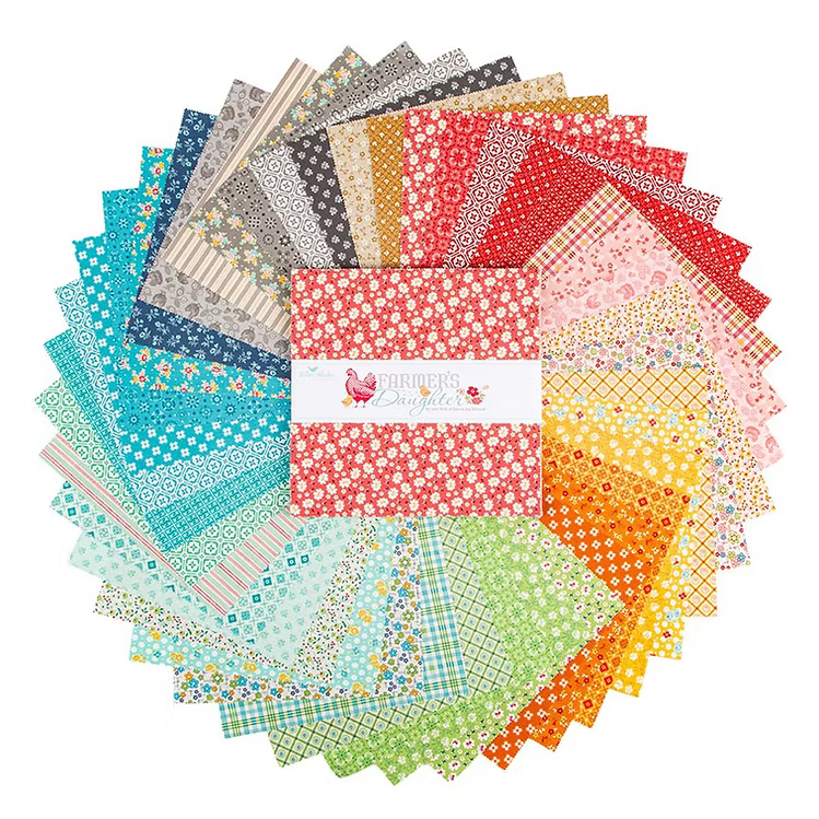 Riley Blake Farmer's Daughter by Lori Holt Fat Quarter Bundle 10-17160-42