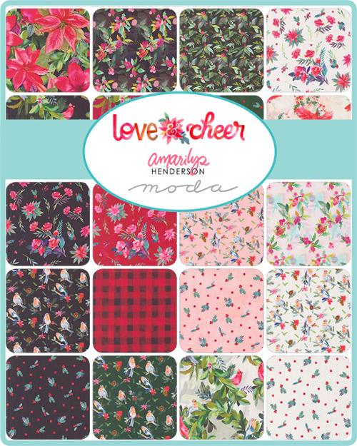 Moda Love & Cheer Fabric Collection by Amarilys Henderson PRECUT OPTIONS