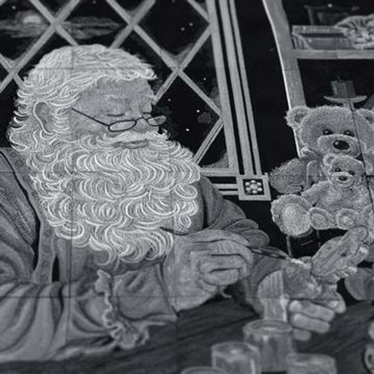 OESD Santa's Workshop Tiling Scene by Dona Gelsinger 80146USB OR Digital Download (use drop down menu to make selection)