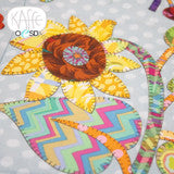 OESD Leafy Applique Quilt by Kaffe Fassett 80388USB Physical USB OR Digital Download EXPECT IN JUNE
