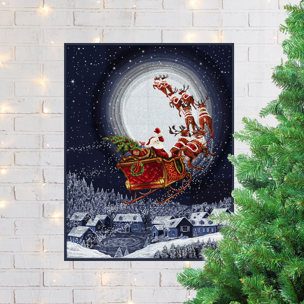 OESD  Christmas Flight Tiling Scene by Marcello Corti 80394USB