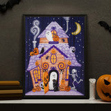 OESD Boo Manor Tiling Scene Thread Set IS80401KIT