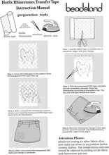 Load image into Gallery viewer, Amazon Affiliate LINK IN DESCRIPTION :BEADSLAND Hotfix Tape,Hot Fix Rhinestones Transfer Film Paper (10ft. x 12.6in.)