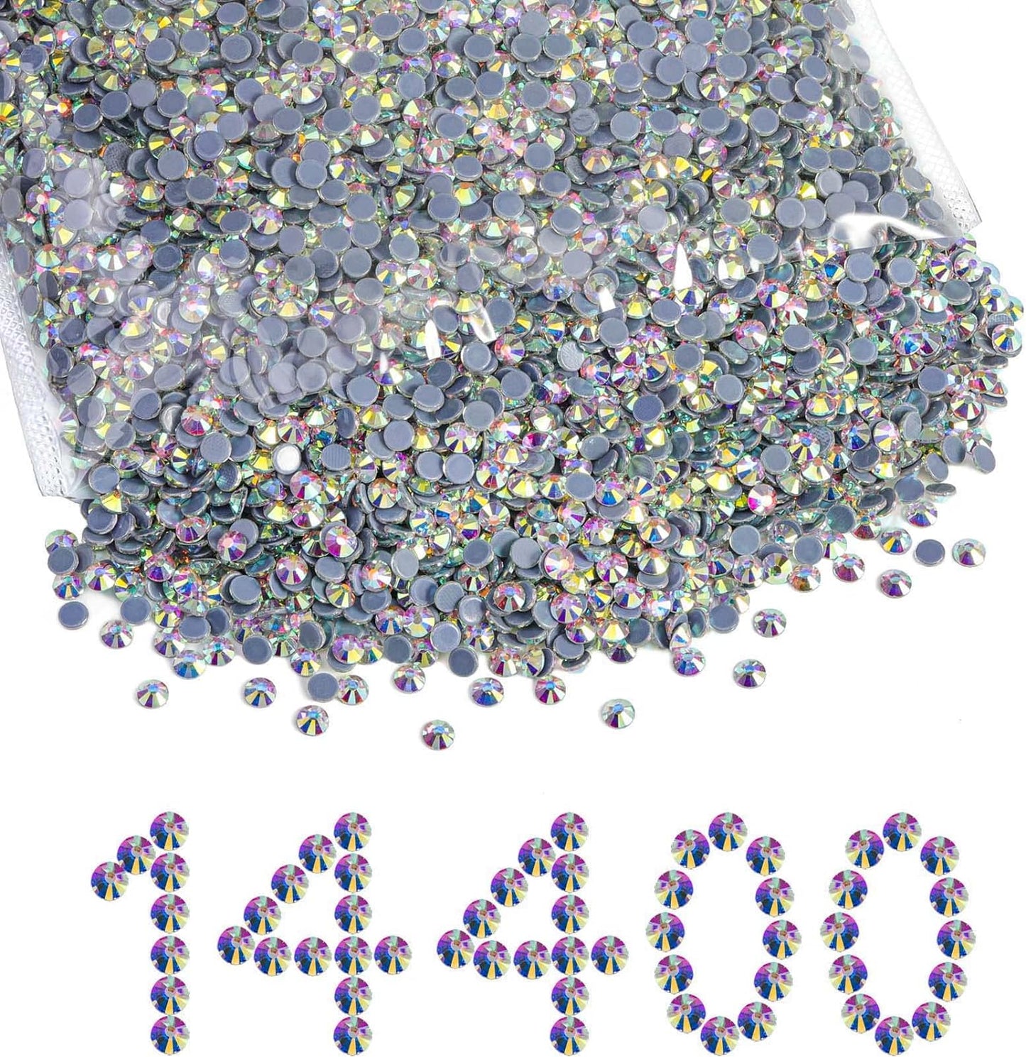 Amazon Affiliate LINK IN DESCRIPTION : Beadsland Hotfix Rhinestones Bulk, 14400PCS Crystals